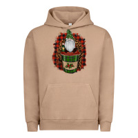 Pigment Burro gnomes with coffee christmas Urban Hoodie - RanaPortraitStore