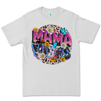 Dove Grey Mama vibes Mother's Day Premium Tee - CowGirlArtShop