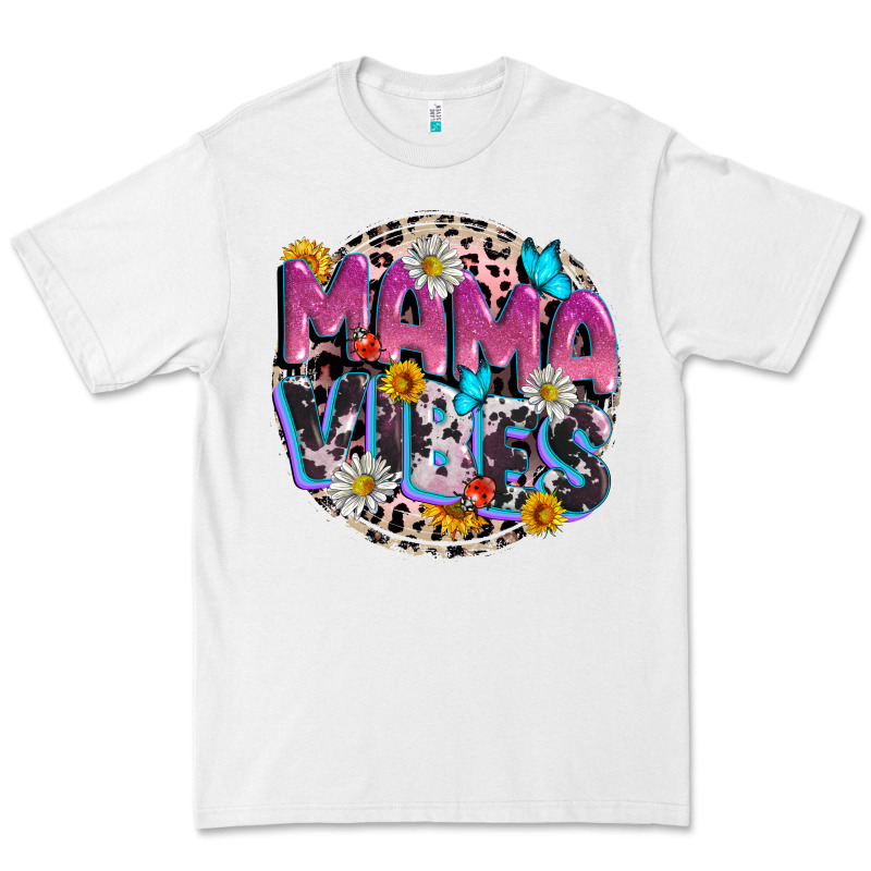 Mama Vibes Mother's Day Premium Tee by CowGirlArtShop | Teevron
