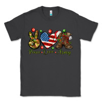 Smoke Peace Love Army Christmas 4th of july Classic Tee - HowdyJamesFarm