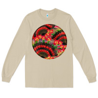 Mushroom hispanic heritage month round earrings Long Sleeve Tee - BundleAndBundleShop