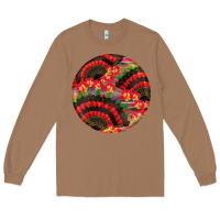 Toasted Coconut hispanic heritage month round earrings Long Sleeve Tee - BundleAndBundleShop