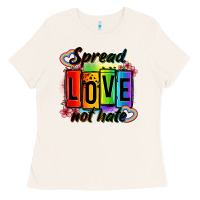Bone spread love not hate Ladies Tee - OliviaCreatesArt