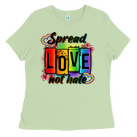 Matcha spread love not hate Ladies Tee - OliviaCreatesArt