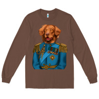 Chestnut Golden Retriever Dog Portrait,Custom Pet Portraits,Renaissance Dog Long Sleeve Tee - RanaPortraitStore