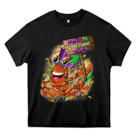 Black throw me something mister Heavy Core Tee - CowGirlArtShop