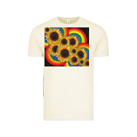 Vintage Arctic Pride sunflower tumbler Vintage Tee - FaDigitalArtStudio