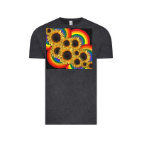 Vintage Black Pride sunflower tumbler Vintage Tee - FaDigitalArtStudio