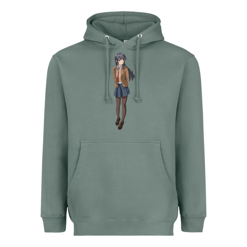 Mai Sakurajima Heavyweight Hoodie by DesigneFamous | Teevron