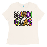 Bone mardi gras copy Ladies Tee - OliviaCreatesArt