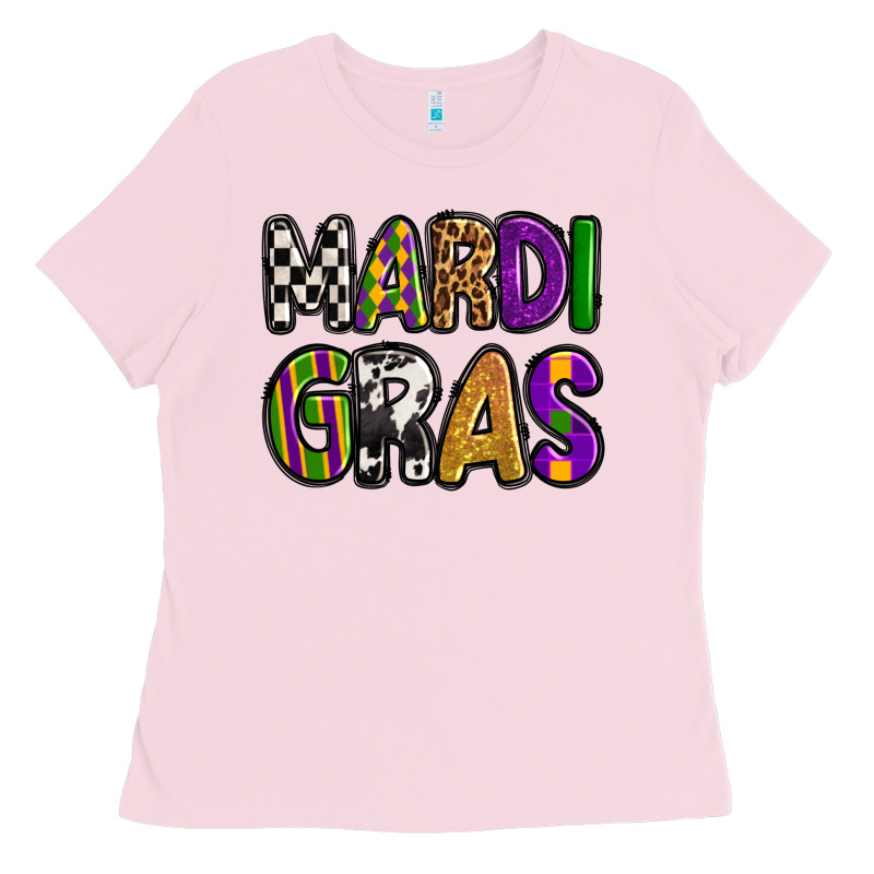 Mardi Gras Copy Ladies Tee by OliviaCreatesArt | Teevron
