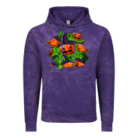 Cloud Purple halloween pumpkin patch Vintage Hoodie - BundleAndBundleShop