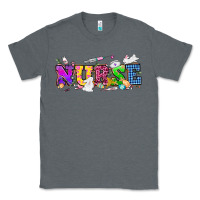 Charcoal Heather Easter nurse Easter Day Classic Tee - HowdyJamesFarm