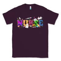 Plum Easter nurse Easter Day Classic Tee - HowdyJamesFarm