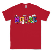 Red Easter nurse Easter Day Classic Tee - HowdyJamesFarm