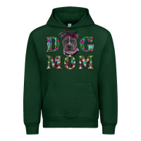 Forest Green Christmas dog mom pitbull Urban Hoodie - RanaPortraitStore