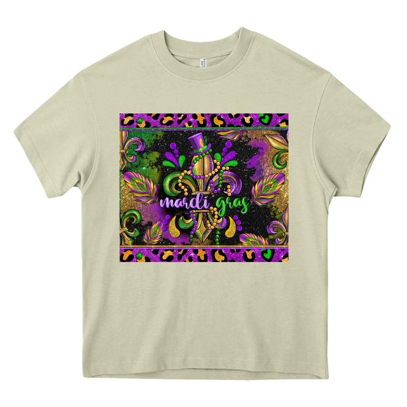 Mardi Gras Fleur De Lis Heavy Core Tee by CowGirlArtShop | Teevron