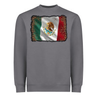 Storm mexico flag black glitter leopard Heavyweight Sweatshirt - AdoDesignShop