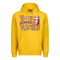 Lemon v is for valentine versed Premium Hoodie - RacoonDesign