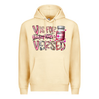 Pina Colada v is for valentine versed Premium Hoodie - RacoonDesign