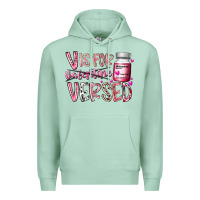 Seafoam v is for valentine versed Premium Hoodie - RacoonDesign