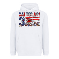 White batter up 3rd grade Heavyweight Hoodie - JahusDesignShop