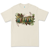Bone He lives Easter Day Premium Tee - HowdyJamesFarm