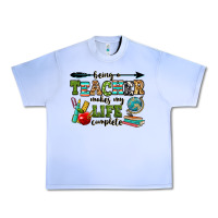 Grape Ice being a teacher makes my life complete Urban Heavy Tee - RanaPortraitStore