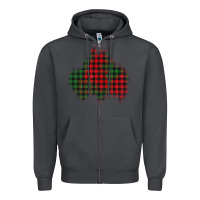 Smoke christmas glitter patch Zipper Hoodie - AdoDesignShop