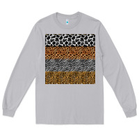 Moon Dust safari animals seamless pattern Long Sleeve Tee - BundleAndBundleShop