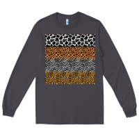 Smoke safari animals seamless pattern Long Sleeve Tee - BundleAndBundleShop