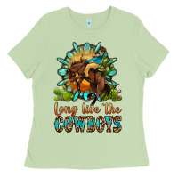 Matcha long live the cowboys Ladies Tee - OliviaCreatesArt