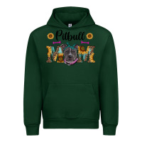 Forest Green western pitbull mom Urban Hoodie - RanaPortraitStore
