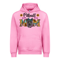 Fuchsia Pink western pitbull mom Urban Hoodie - RanaPortraitStore