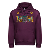 Mauve Wine western pitbull mom Urban Hoodie - RanaPortraitStore