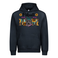 Navy western pitbull mom Urban Hoodie - RanaPortraitStore