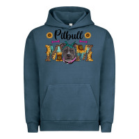 Pigment Midnight Navy western pitbull mom Urban Hoodie - RanaPortraitStore