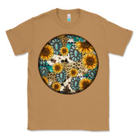 Toasted Coconut western pattern circle earrings Classic Tee - Jasminsmagicworld