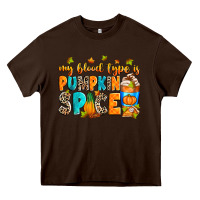 Chocolate Brown My blood type is pumpkin spice Heavy Core Tee - RanaPortraitStore