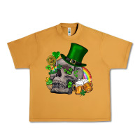 Peanut Butter St Patrick's Day boho skull Urban Heavy Tee - FaDigitalArtStudio