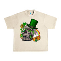 Sandshell St Patrick's Day boho skull Urban Heavy Tee - FaDigitalArtStudio