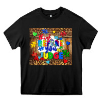 Black think before you judge Heavy Core Tee - CowGirlArtShop