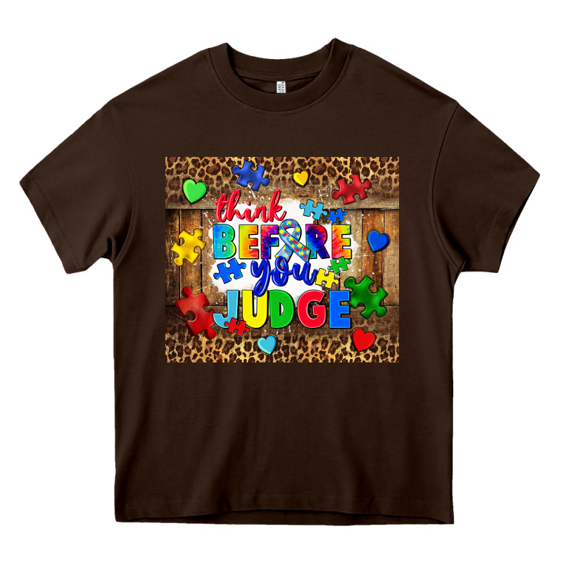 Think Before You Judge Heavy Core Tee by CowGirlArtShop | Teevron