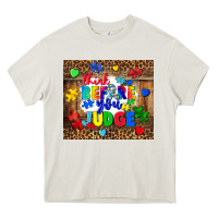 Cream think before you judge Heavy Core Tee - CowGirlArtShop