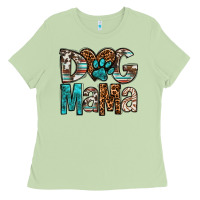 Matcha dog mama Ladies Tee - OliviaCreatesArt