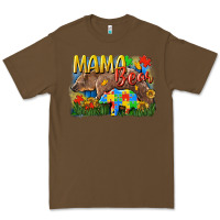 Cacao Mama bear Autism Premium Tee - CowGirlArtShop
