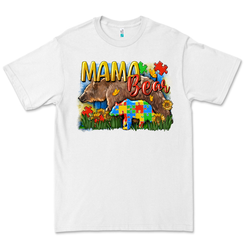 Mama Bear Autism Premium Tee by CowGirlArtShop | Teevron