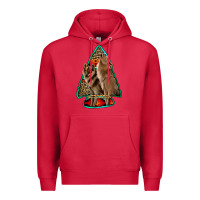 Cardinal howling wolves arrowhead Premium Hoodie - Jasminsmagicworld