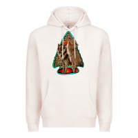 Pale Pink howling wolves arrowhead Premium Hoodie - Jasminsmagicworld