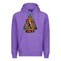 Purple howling wolves arrowhead Premium Hoodie - Jasminsmagicworld